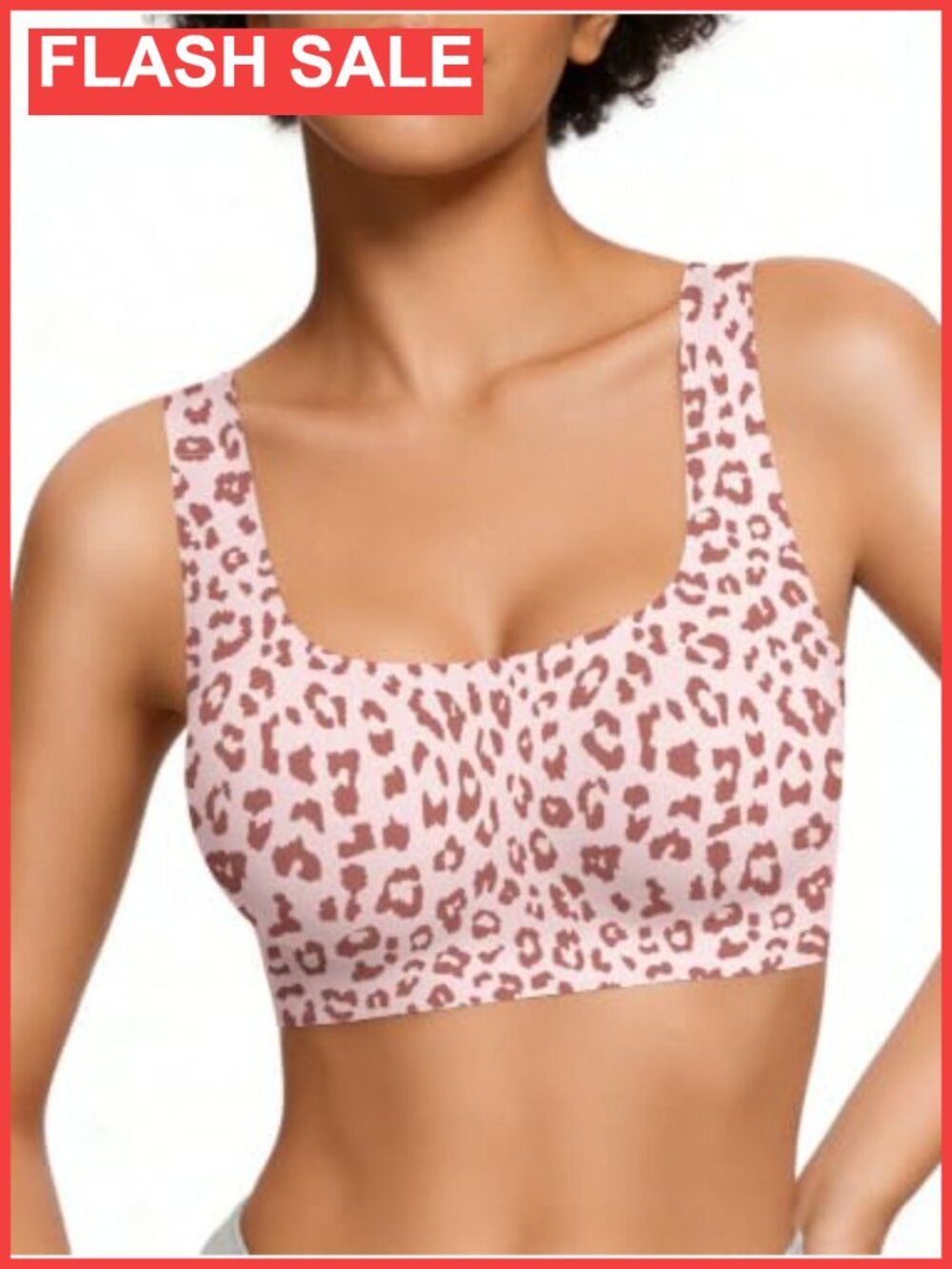 Seamless Pullover Wireless Bra Wide Strap Full Coverage T-Shirt Bralette
